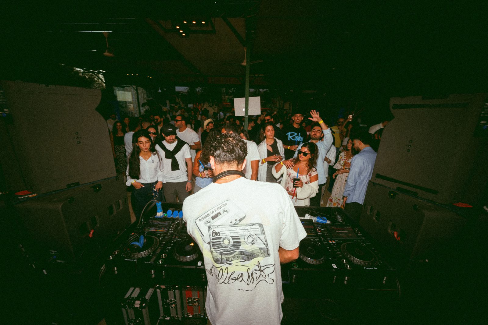 The Getaway — the front row
